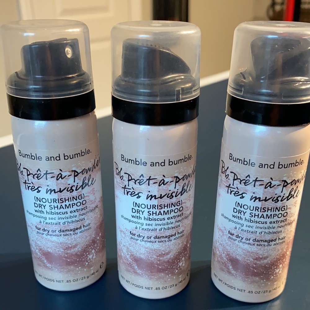 (3) Bumble and Bumble nourishing dry shampoo .85oz